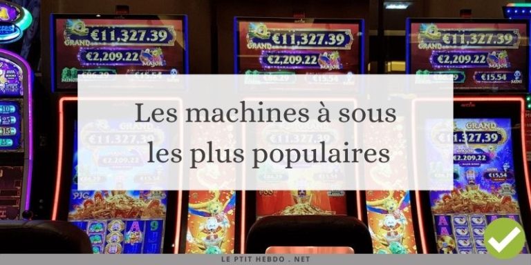 machine à sous populaire