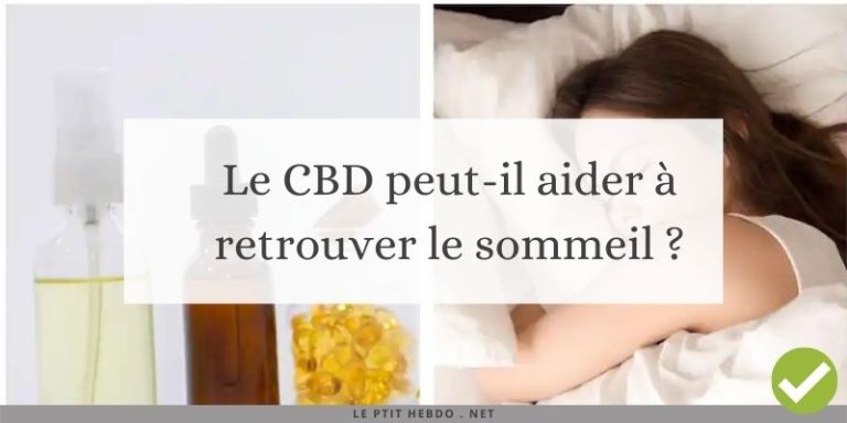 Le CBD peut-il aider à retrouver le sommeil ?