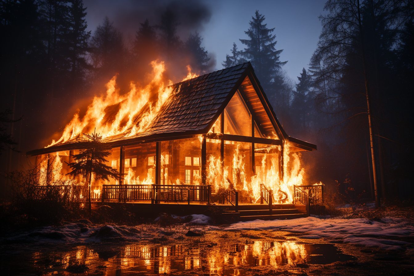 Comprendre la signification de rêver d’une maison qui brûle