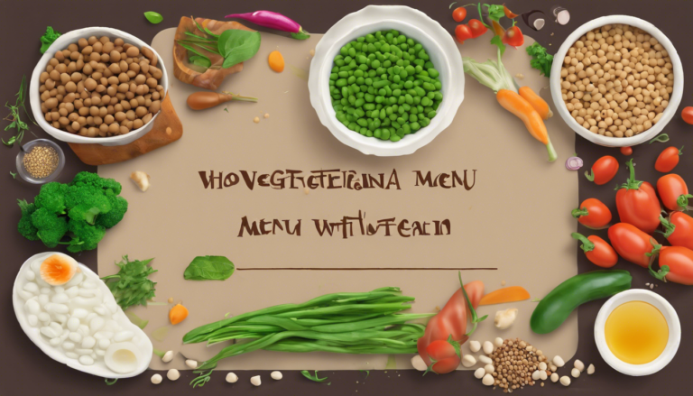 découvrez comment préparer un menu végétarien équilibré et riche en protéines avec nos conseils pratiques et recettes savoureuses.