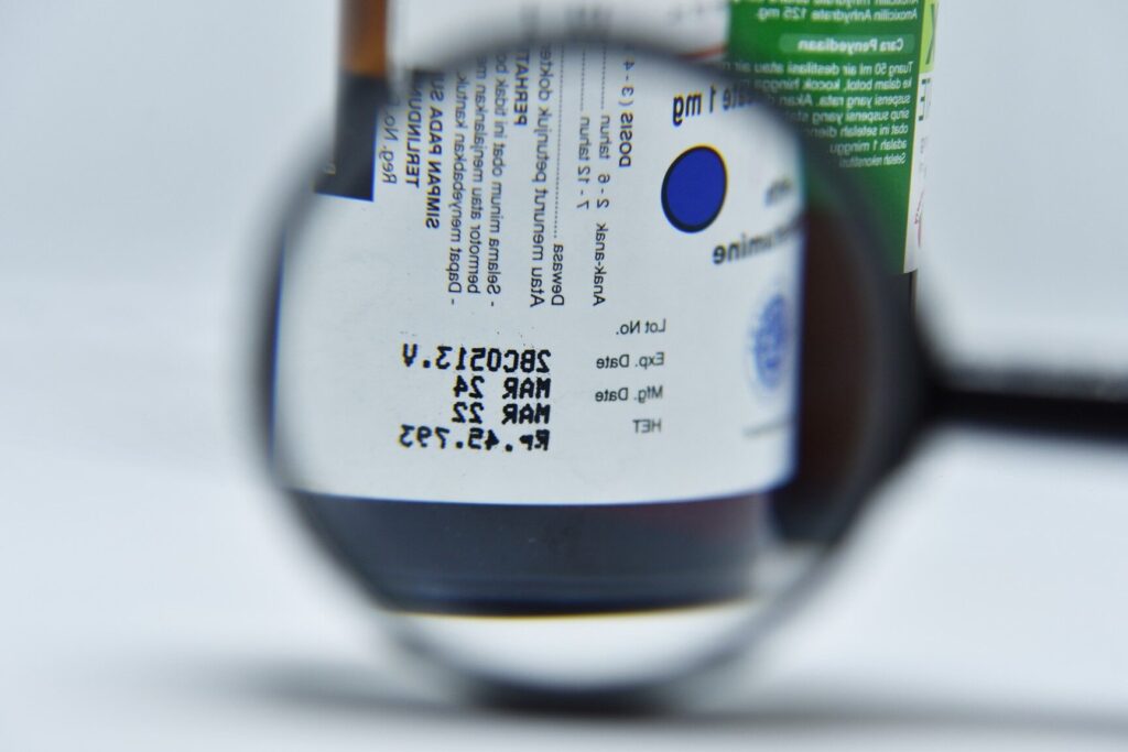 Date de péremption des médicaments en mois et année