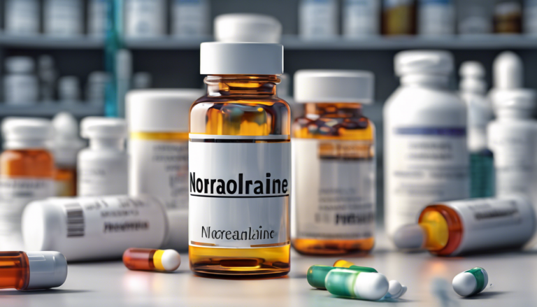découvrez l'importance de la noradrénaline dans le traitement de diverses pathologies. ce médicament essentiel joue un rôle clé dans la régulation de la pression artérielle et aide à prévenir des complications graves. explorez ses mécanismes d'action et son utilisation clinique.