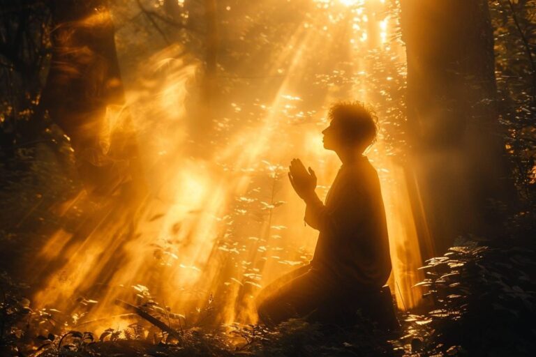 Prière puissante pour guider l'âme d'un défunt vers la lumière divine : rituels et conseils spirituels
