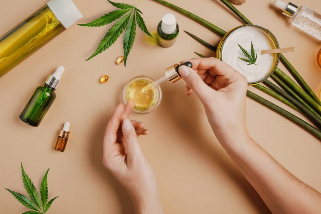 Produits au CBD huile