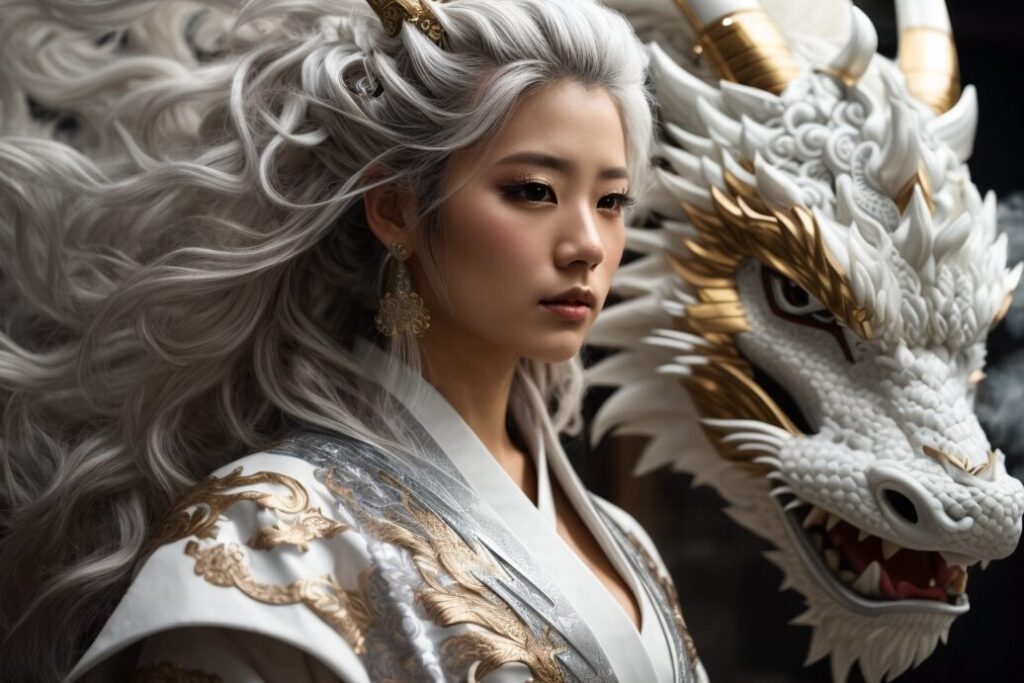 La symbolique de la dragonne femme dans les traditions spirituelles