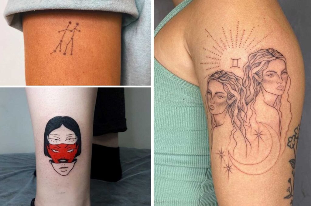Les secrets d&rsquo;un tatouage gémeaux : symbolisme et idées design