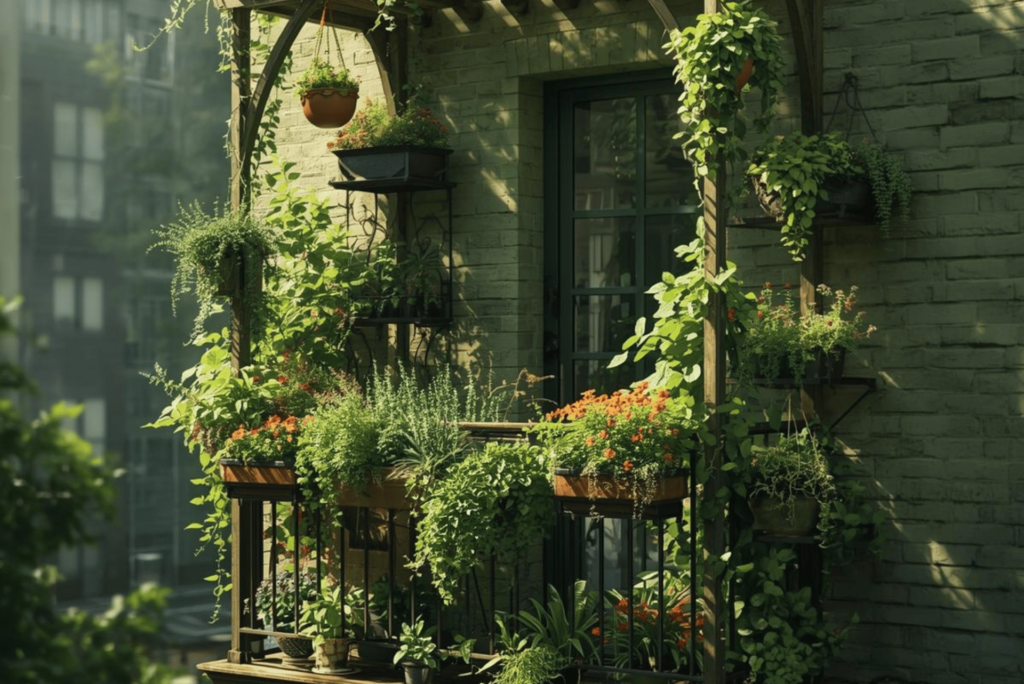 balcon végétalisé