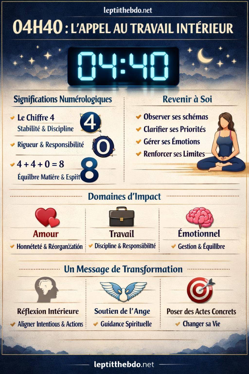 04h40 signification spirituelle : un appel au travail intérieur » LPH