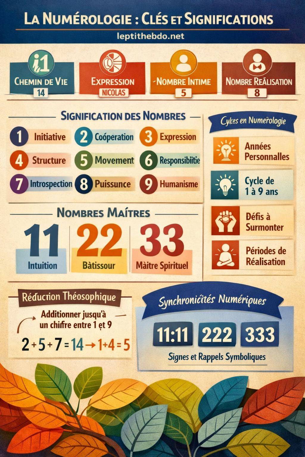 Num rologie Le Guide Complet De La Signification De Chaque Nombre LPH