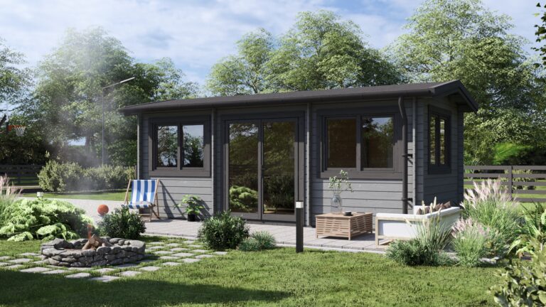 abris jardin bois