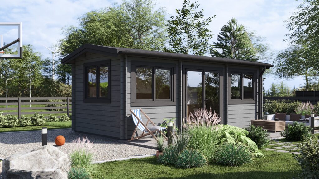 abris jardin bois