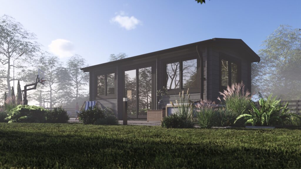 abris jardin bois